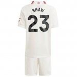 Günstige Fußballtrikots Manchester United Shaw 23 Kinder 3rd trikot 2023-24 Kurzarm